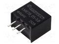 Converter: DC/DC; Uin: 8÷36VDC; Uout: -5/5VDC; Iout: -500mA÷1A; SIP3 GAPTEC Electronic LME78-05-1.0