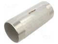 Splice terminal: connector pipe; stainless steel AISI 316L GEBO 6070.200.11