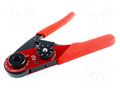 Tool: for crimping; terminals D-Sub connectors MOLEX MX-173112-1730