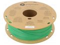 Filament: PLA; 1.75mm; green; 190÷230°C; 1kg; Table temp: 45°C POLYMAKER PA02006