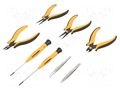 Kit: general purpose; bag; Kit: tweezers,pliers,screwdrivers PIERGIACOMI PG-K8-1