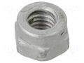 Nut; hexagonal; M6; 1; steel; 10mm; BN 2065; self-retaining BOSSARD B6/BN2065