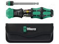 Kit: screwdriver; square,Phillips,slot; Kraftform Kompakt 26 WERA WERA.05051516001