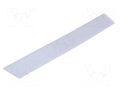 Cover for LED profiles; white; 1m; Kind of shutter: A1; slide TOPMET TOP-J6000838