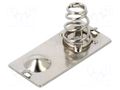 Lamella/spring contact; AAA,R03; Batt.no: 2; push-in COMF 223-2D
