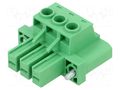 Connector: pluggable terminal block; plug; female; 32A; 300V; 1x3 AMPHENOL ANYTEK ET0301520000G