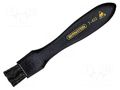 Brush; ESD; L: 147mm; W: 20mm; electrically conductive material BERNSTEIN BRN-7-422