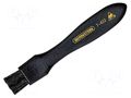 Brush; ESD; L: 147mm; W: 20mm; electrically conductive material BERNSTEIN BRN-7-422