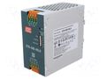 Power supply: switching; for DIN rail; 480W; 48VDC; 0÷10A; OUT: 1 MEAN WELL XTR-480-48LA
