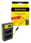 PATONA Smart Dual LCD USB Charger for Olympus PS-BLS1 PS-BLS5 Fuji NP-140 FinePix S100FS S205EXR, PATONA 141605 4055655213400