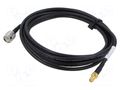 Cable-adapter; -40÷85°C; Cable: coaxial; plug in,SMA; 50Ω MOBILEMARK CA120/195-VA