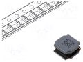 Inductor: wire; SMD; 3.3uH; Ioper: 5.1A; 19.5mΩ; ±20%; 8x8x4.2mm JANTEK JNR8040-3R3M-M
