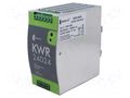 Power supply: switching; 240W; for DIN rail mounting; OUT: 1; KWR BREVE TUFVASSONS KWR-24024