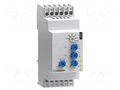 Voltage monitoring relay; overvoltage,too low voltage; SPDT x2 CROUZET CROUZET-84873220