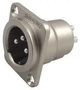PLUG, XLR, PANEL, UNIFIED, 3POLE AC3MMDZ