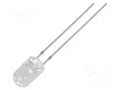 LED; bluish green; 5mm; 25000÷30000mcd; 15°; Front: convex OPTOSUPPLY OSG3DA5E11B