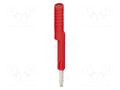 Test socket; PA; L: 51.5mm; ways: 1; H: 5.8mm; Body: red PHOENIX CONTACT PAI-4-FIXRD