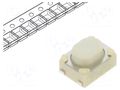 Microswitch TACT; SPST; Pos: 2; 0.05A/12VDC; SMD; 1.76N; OFF-(ON) C&K PTS815SJM250SMTRLF