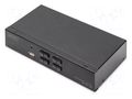 Device: KVM switch; black; USB 2.0; 4K,UHD 2160p DIGITUS DS-12891