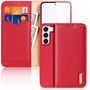 Dux Ducis Hivo case Samsung Galaxy S23+ flip cover wallet stand RFID blocking red, Dux Ducis 6934913031773 6934913031773