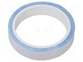 Tape: heat transfer; W: 19mm; L: 5m; Thk: 0.25mm; 0.6W/mK; white 3M 3M-8810-19-5