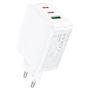 Acefast fast charger GaN (2x USB-C / USB-A) PPS / PD / QC4+ 65W white (A41), Acefast 6974316281764 6974316281764