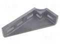 Angle bracket; for profiles; floor; W: 43mm; H: 175mm; L: 86mm FATH FA-093W1751LN10
