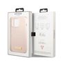 Guess GUHMP13LSPLP iPhone 13 Pro / 13 6.1&quot; pink/pink hard case Silicone Logo Plate MagSafe, Guess 3666339056872 3666339056872