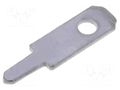 Terminal: flat; 2.8mm; 0.5mm; male; THT; Overall len: 10.5mm OSTERRATH 61-1315-21/0030