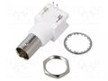 Connector: BNC; socket; female; angled 90°; 75Ω; THT; on PCBs AMPHENOL RF B6252H7-NPP3G-75T