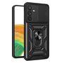 Hybrid Armor Camshield case for Samsung Galaxy A34 5G armored case with camera cover black, Hurtel 5907769352553 5907769352553