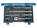 Wrench-set; 6-angles,rattle,socket bits,socket spanner; 3/8" GEDORE GEDORE-6235710