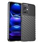 Thunder Case Xiaomi Poco X5 5G / Redmi Note 12 5G silicone armor case black, Hurtel 5907769353291 5907769353291