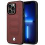 Case BMW BMHMP14X22RPSR iPhone 14 Pro Max 6.7&quot; Burgundy/burgundy Leather Seats Pattern MagSafe, BMW 3666339089092 3666339089092