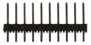 BTB CONN, HEADER, 9POS, 1ROW, 2.54MM 90120-0129