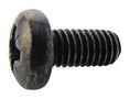 SCREW, POZI PAN, STEEL, BLK, M6X16,PK100 M616 PRSTMCB100-