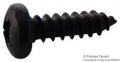 SCREW, POZI PAN, STEEL, BLK, #6X1/2 N60.500 PRSTABB100-