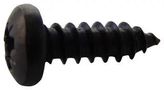 SCREW, POZI PAN, STEEL, BLK, #8X1/2 N80.500 PRSTABB100-