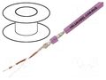 Wire; 1x2x0.34mm2; CAN bus; stranded; Cu; PVC; violet; 30V; none HELUKABEL CANBUS-1X2X0.34-IN