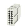 Module insert for industrial connector, Series: ModuPlug, Crimp connection, Number of poles: 12 Weidmuller 1428840000 04050118232998