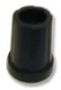KNOB, 19MM, BLACK, T18 KNURAL SHA CP-AA19A-T18/B6