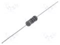 Resistor: wire-wound; high voltage; THT; 1kΩ; 1W; ±5%; 500V; Ø5x12mm ROYALOHM KNPA1W-1K