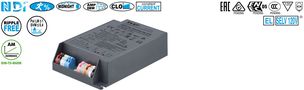 Pulse current source LED 10-75W,53-700mA, 50-150V, DALI, NFC, NTC, CLO 145042