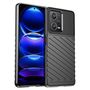 Thunder Case case for Xiaomi Redmi Note 12 Pro+ silicone armor case black, Hurtel 5907769353611 5907769353611