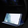 Clear View Case cover for Samsung Galaxy A24 4G flip cover blue, Hurtel 5907769354076 5907769354076