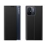 New Sleep Case Cover for Xiaomi Redmi 11A / Poco C55 / Redmi 12C Cover with Flip Stand Black, Hurtel 9145576275856 9145576275856