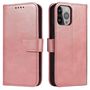 Magnet Case Cover for Xiaomi Redmi Note 12 Cover with Flip Wallet Stand Pink, Hurtel 5907769355097 5907769355097