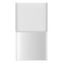 Network coupler Ethernet RJ-45 cable connector Baseus AirJoy Series 10 pcs - white, Baseus 6932172630430 6932172630430