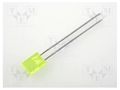 LED; rectangular; 5x2mm; yellow; 2÷8mcd; 110°; Front: flat; 20mA KINGBRIGHT ELECTRONIC L-113YDT