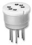 SOCKET TRANSISTOR, TO5, 6PIN TF 56